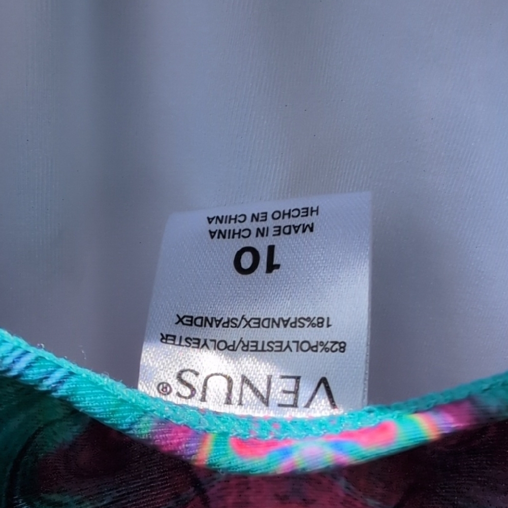Colorful Patterned Swimsuit - Picture 2 of 3